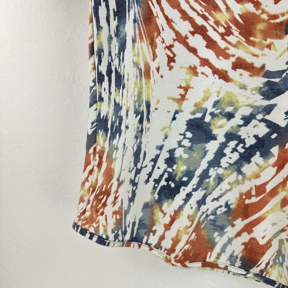 Pure Essence Women's Top Super Soft Colorful Cowl Neck‎ Tunic Shirt M - Picture 3 of 8